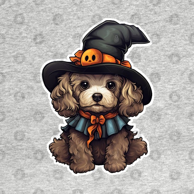 Halloween puppy Dog by LaartStudio